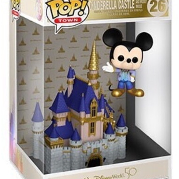 Funko pop Disney 50th Anniversary Castle and Mickey - Picture 4 of 4